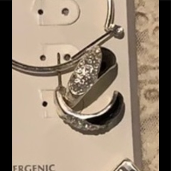 8 pair silver earrings WOW DEAL - Picture 7 of 7